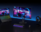 The 27Q-10 has a 27-inch 2K IPS panel with 320Hz refresh rate. Pictured: a desktop setup with the gaming monitor.