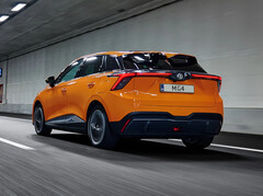 First electric car with solid-state battery: MG4 with semi-solid-state battery about to obtain market approval. (Image source: MG)