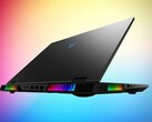 Medion has equipped the Erazer Beast 18 X1 with flashy RGB lighting (Image source: Medion, edited)