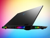 Medion has equipped the Erazer Beast 18 X1 with flashy RGB lighting (Image source: Medion, edited)