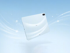The Pad 6 will launch in China on May 25. Pictured: one of the color options of the tablet.