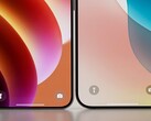 A "Find X8s" (left) render. (Image source: Zhou Yibao via Weibo)