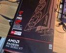 The XFX Pro Gaming variant of the upcoming Radeon RX 9060 XT. (Image source: uesato_hinata on Reddit)
