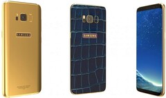 Legend 24K gold custom luxury Galaxy S8 and S8+ now available