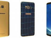 Legend 24K gold custom luxury Galaxy S8 and S8+ now available