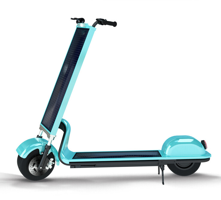 The S80 Solar Scooter. (Image source: Topsolarscooter.com)