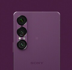 The Sony Xperia 1 VII in Orchid Purple. (Image Source: Sony)