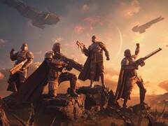 A squad in Helldivers 2. (Image Source: Arrowhead) 