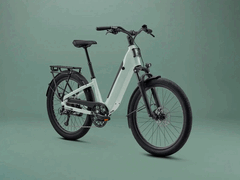 The Vida E+ EX e-bike features a 700 Wh removable battery