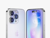 One of the latest iPhone 14 Pro renders. (Source: CGTrader)