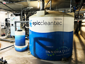 Filter system in the building basement (image: Epic Cleantec / Matt Simon)