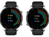 The full-sized GTR 2 has a rotatable screen for left and right-hand use. (Image source: Amazfit)