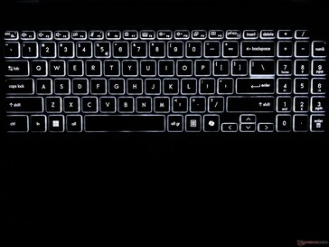 Keyboard backlighting