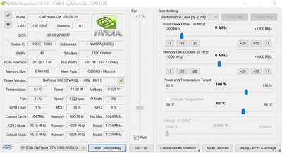 Nvidia Inspector