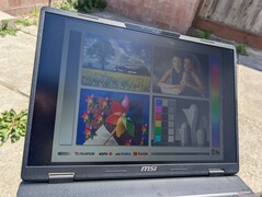 Outdoors under sunlight