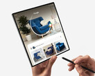 Samsung will officially unveil the Galaxy Z Fold7 on July 9, older model pictured. (Image source: Samsung)