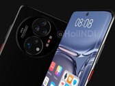 A new Huawei Mate 50 render. (Source: HoiINDI)