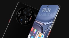 A new Huawei Mate 50 render. (Source: HoiINDI)