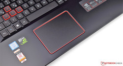 Acer Predator Helios 300 touchpad