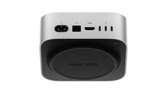 Greg Joswiak and John Ternus talked about the bottom power button on the M4 Mac Mini (Image source: Apple)