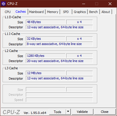 CPU-Z Caches