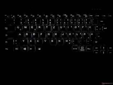 Fujitsu Lifebook U939X - keyboard illumination