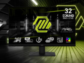 The MAG 322UPF will sit below the MAG 323UPF in MSI's product stack. (Image source: MSI)