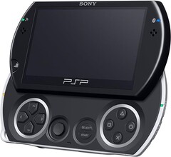 The PSP Go had a unique slide out controller and a similar setup might soon be available for your iPhone (Image source: Amazon)