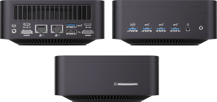 Port configuration of the mini PC