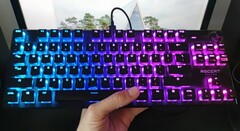 ROCCAT Vulcan TKL Pro keyboard hands-on review, best TKL mechanical keyboard (Source: Own)