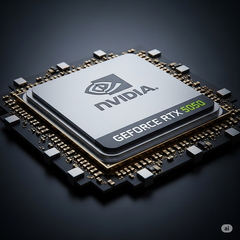 The RTX 5050 laptop GPU has shown up on Geekbench (image source: Google Gemini)
