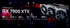 The RDNA 3-based AMD Radeon RX 7900 XTX desktop graphics card has been announced (image via AMD)