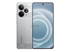 The Realme 15 Pro is said to feature a striking silver back as one of the color options. (Image source: 91mobiles)