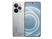 The Realme 15 Pro is said to feature a striking silver back as one of the color options. (Image source: 91mobiles)