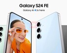 The Galaxy AI will also benefit from Samsung's Galaxy AI offensive. Official render images show more of the 2024 Fan Edition. (Image source: Android Headlines)