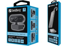 Sandberg USB Webcam Flex 1080P HD and USB-C All-in-1 Docking Station (Source: Sandberg)