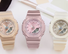 The new Casio G SHOCK Women's GMAP2100 series: From the left: GMA-P2100ST-9A, GMA-P2100ST-4A, GMA-P2100ST-7A. (Image source: Casio)