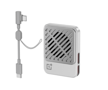 The cooler comes with an included cable