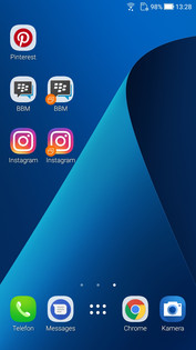 Asus ZenFone 4: Twin Apps Homescreen