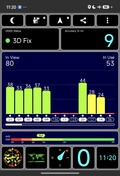 GPS test: outdoors