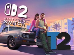 Take-Two has officially confirmed plans to release games for the Nintendo Switch 2. (Image source: Nintendo, Rockstar Games)