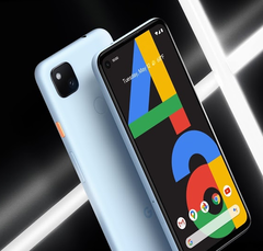 The Barely Blue edition of the Pixel 4a will only be available in the US and Japan. (Image source: Google)