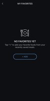 A screenshot of the My Favourites page in the Zepp App. (Image source: Zepp App)
