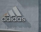 Adidas logo on a company wall (Image source: H&CO/Pexels)
