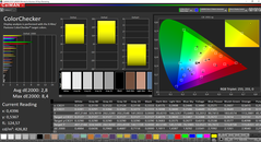 CalMAN - Color accuracy (calibrated)