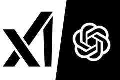 Elon Musk's xAI seems to be challenging OpenAI's original mission statement in its latest move to go open-source. (Image source: xAI / OpenAI - edited)