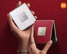 The Mix Flip 2 Diamond Limited Edition comes in Cherry Red and Glacier White colour options. (Image source: Xiaomi)