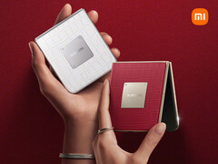 The Mix Flip 2 Diamond Limited Edition comes in Cherry Red and Glacier White colour options. (Image source: Xiaomi)