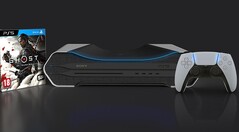 Fans are creating artistic PS5 concept designs while waiting for Sony to show off the real console. (Image source: Reddit- u/ruddi2020)