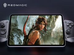 RedMagic has suggested that the Gaming Tablet 3 Pro will be available with a dedicated gaming accessory, too. (Image source: RedMagic)